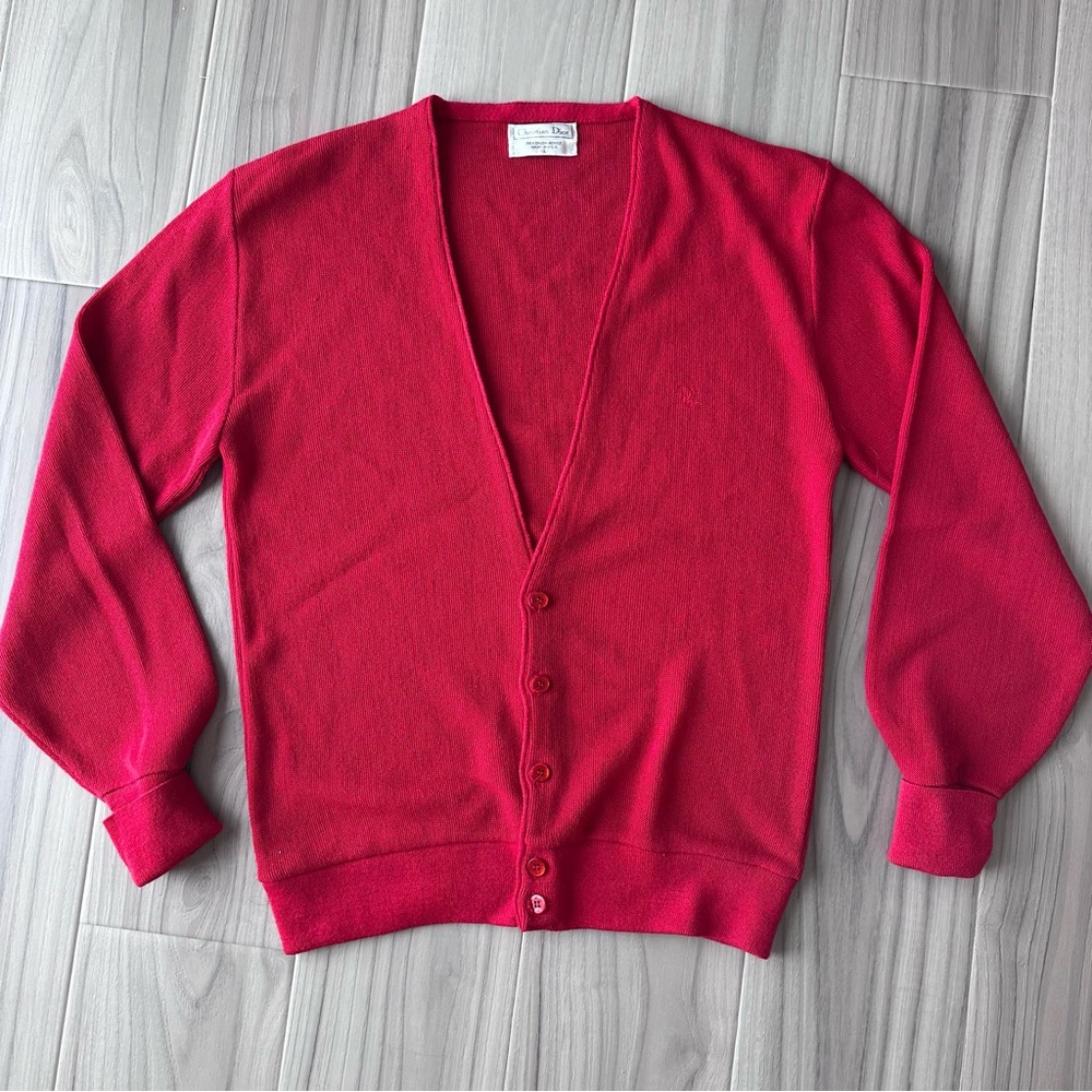 Vintage Christian Dior Cardigan Sweater